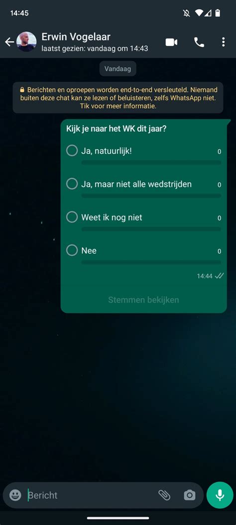 Een WhatsApp